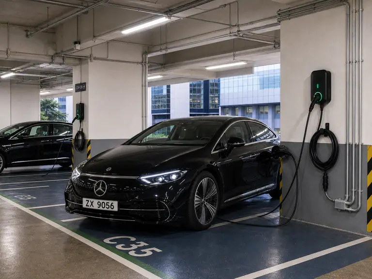 商廈公司車位充電方案案例圖片